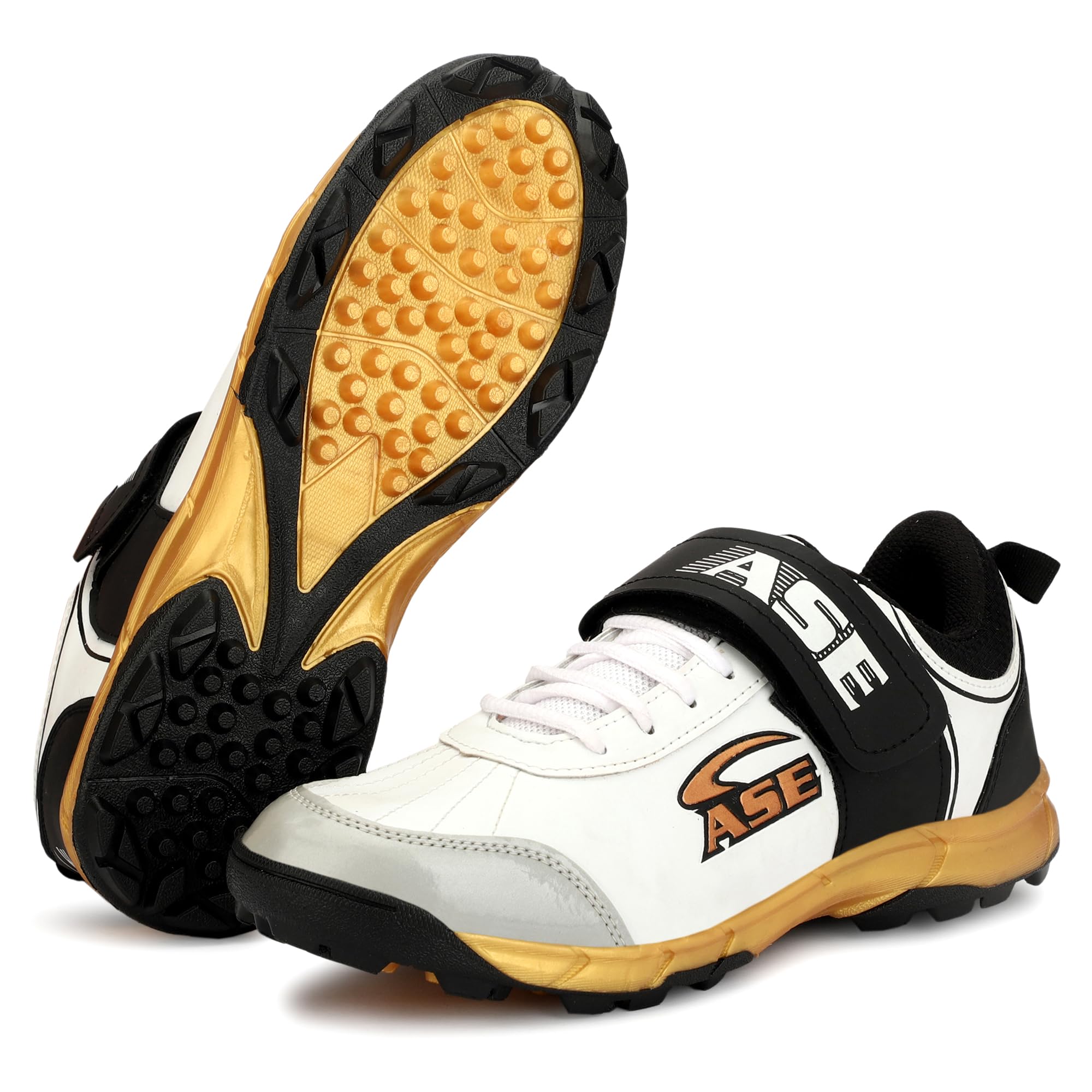 ASE Men's AgileStriker Youth Cricket Shoes