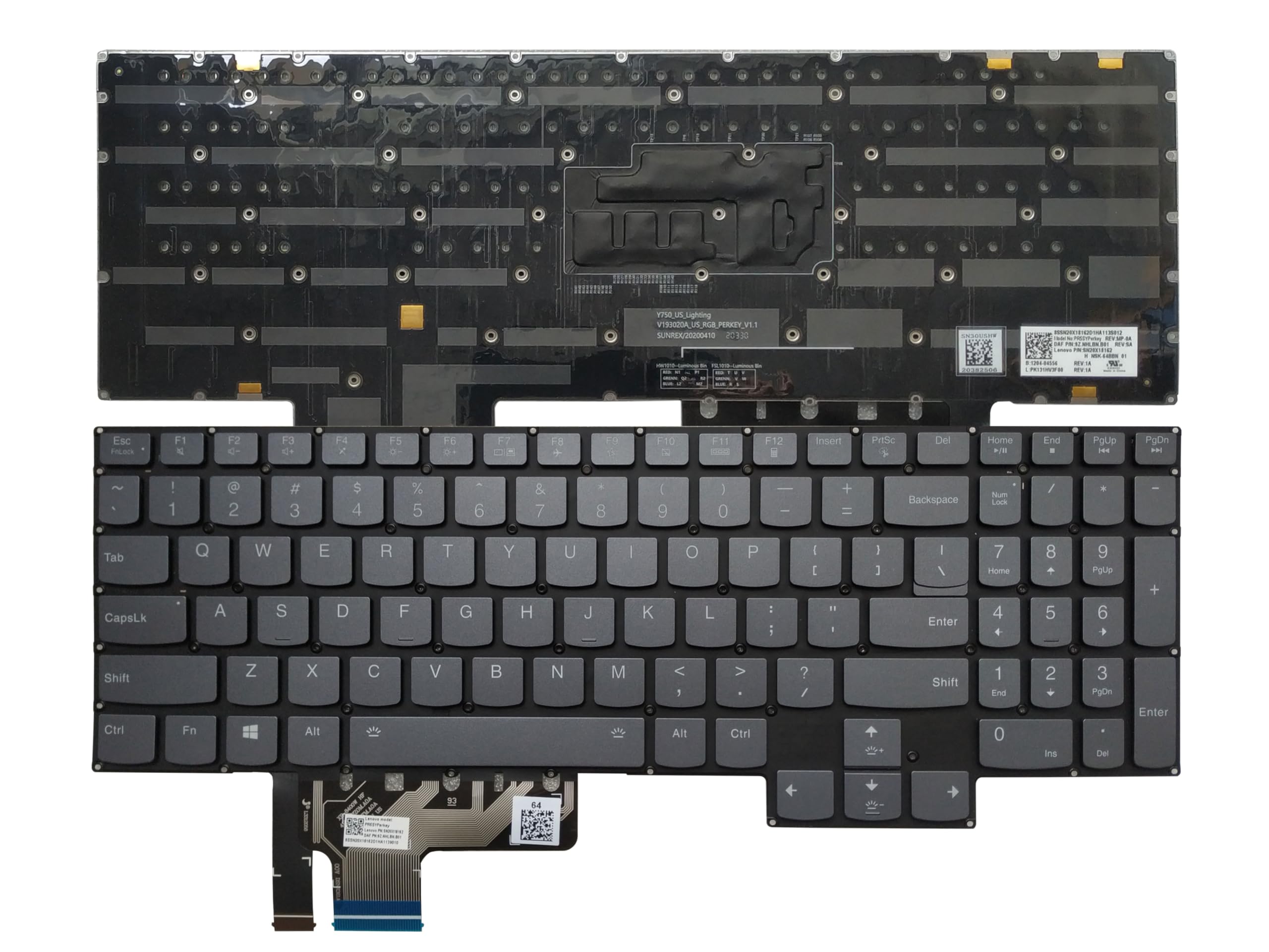 Clavier LENOVO Legion Y720-15IKB RGB Original Français Azerty