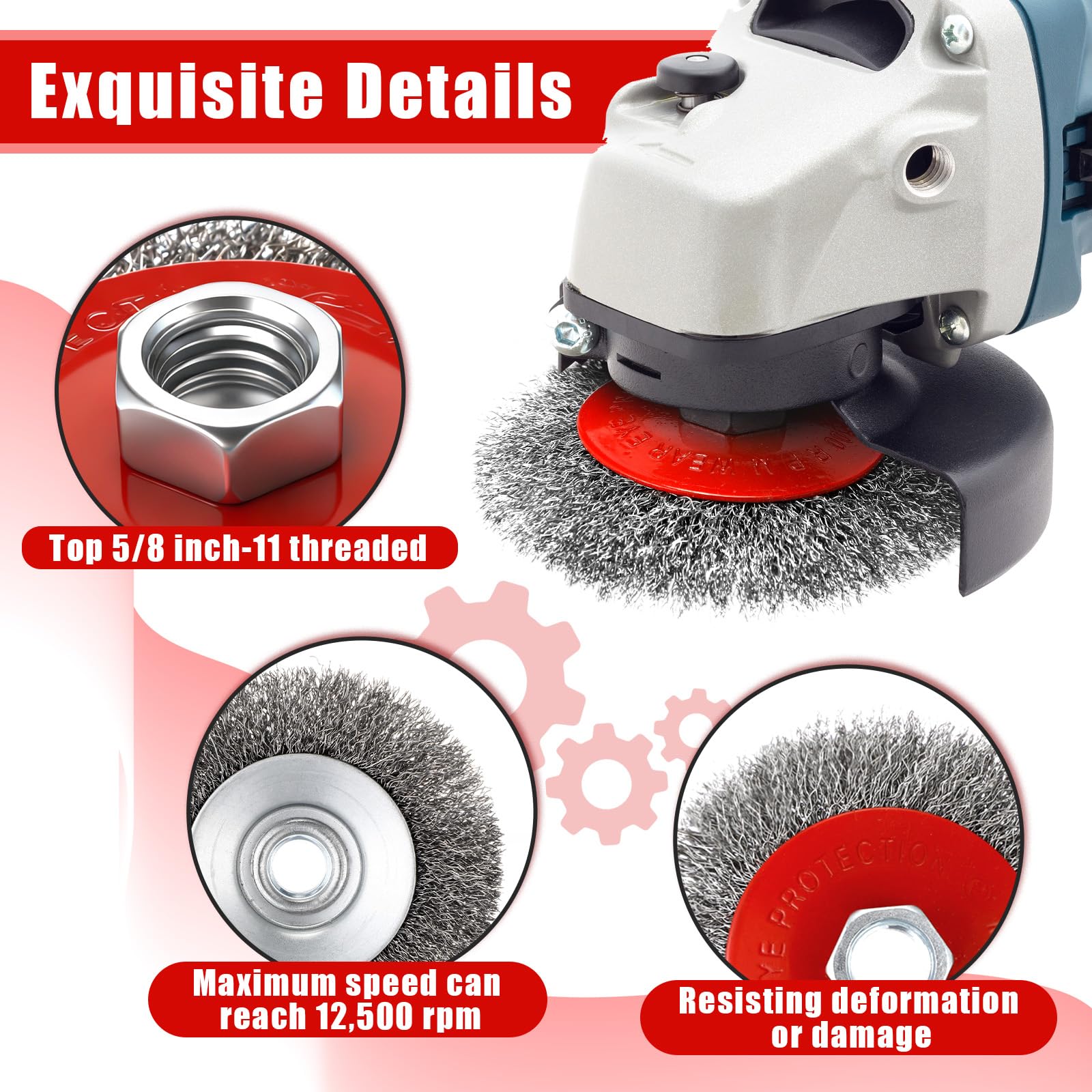 Bokon Wire Wheel - Rust Removal & Paint Stripping -3 Bokon Wire Wheel - Rust Removal & Paint Stripping -3