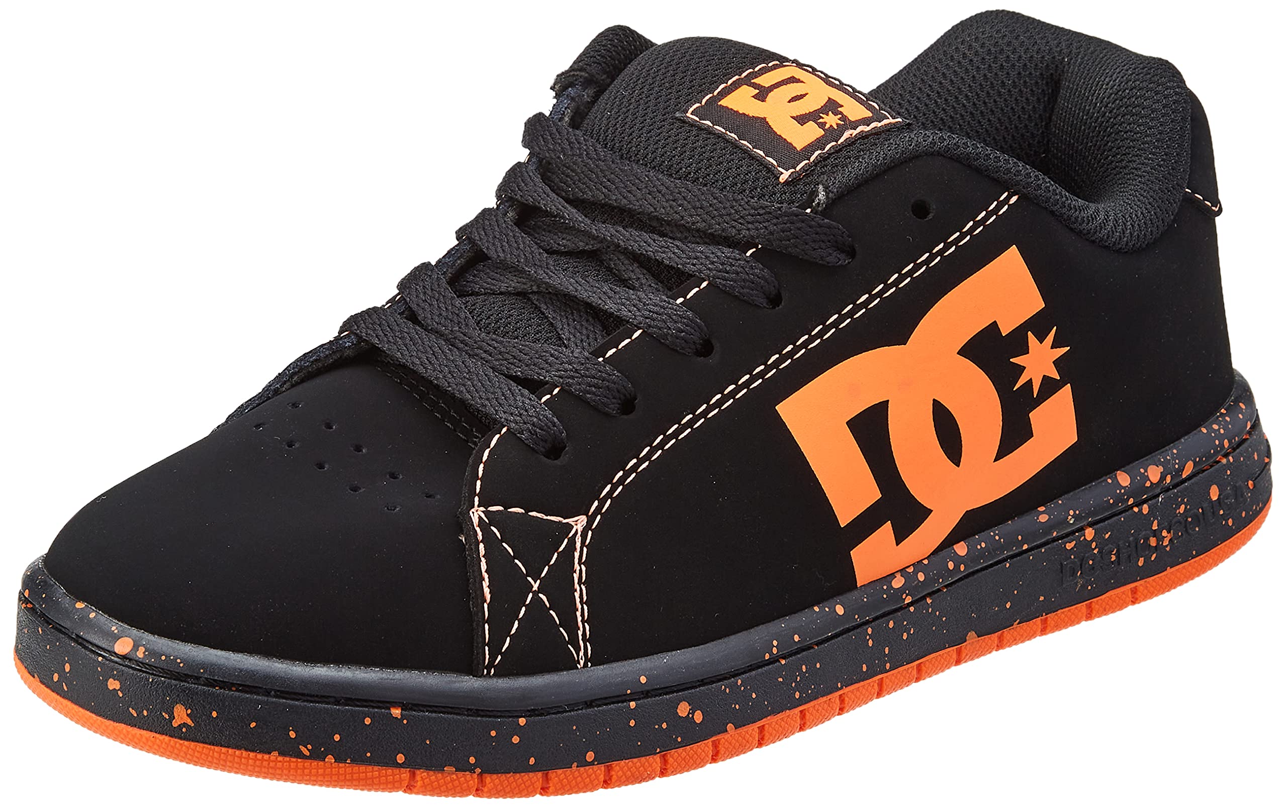 DC Shoes Men's Gaveler-Leather Shoes Sneaker, Black, 9 UK
