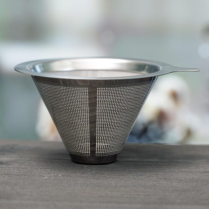 Cafetera de Goteo Manual 2 Tazas con Jarra de Vidrio y Filtro Reutilizable miniatura 5