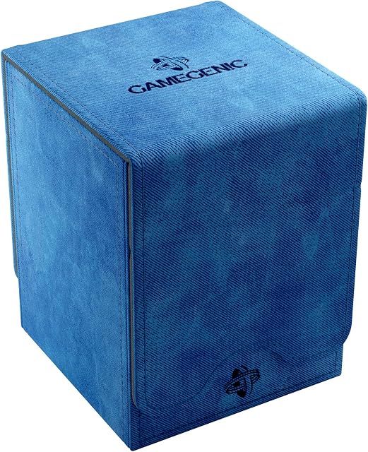 Gamegenic Squire 100-Card Convertible Deck Box, Blue
