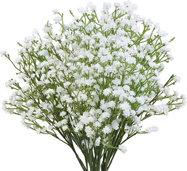 OundarM 15pcs Babys Breath Artificial Flowers