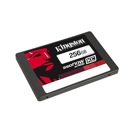 Kingston Digital 256GB KC400 SSD C2C 2.5" Solid State Drive (SKC400S37/256G)