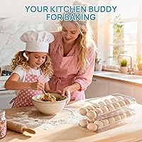 Vista 8 de Vtopmart Soporte para huevos de plástico transparente para refrigerador, contenedor automático de huevos para refrigerador, organizador apilable