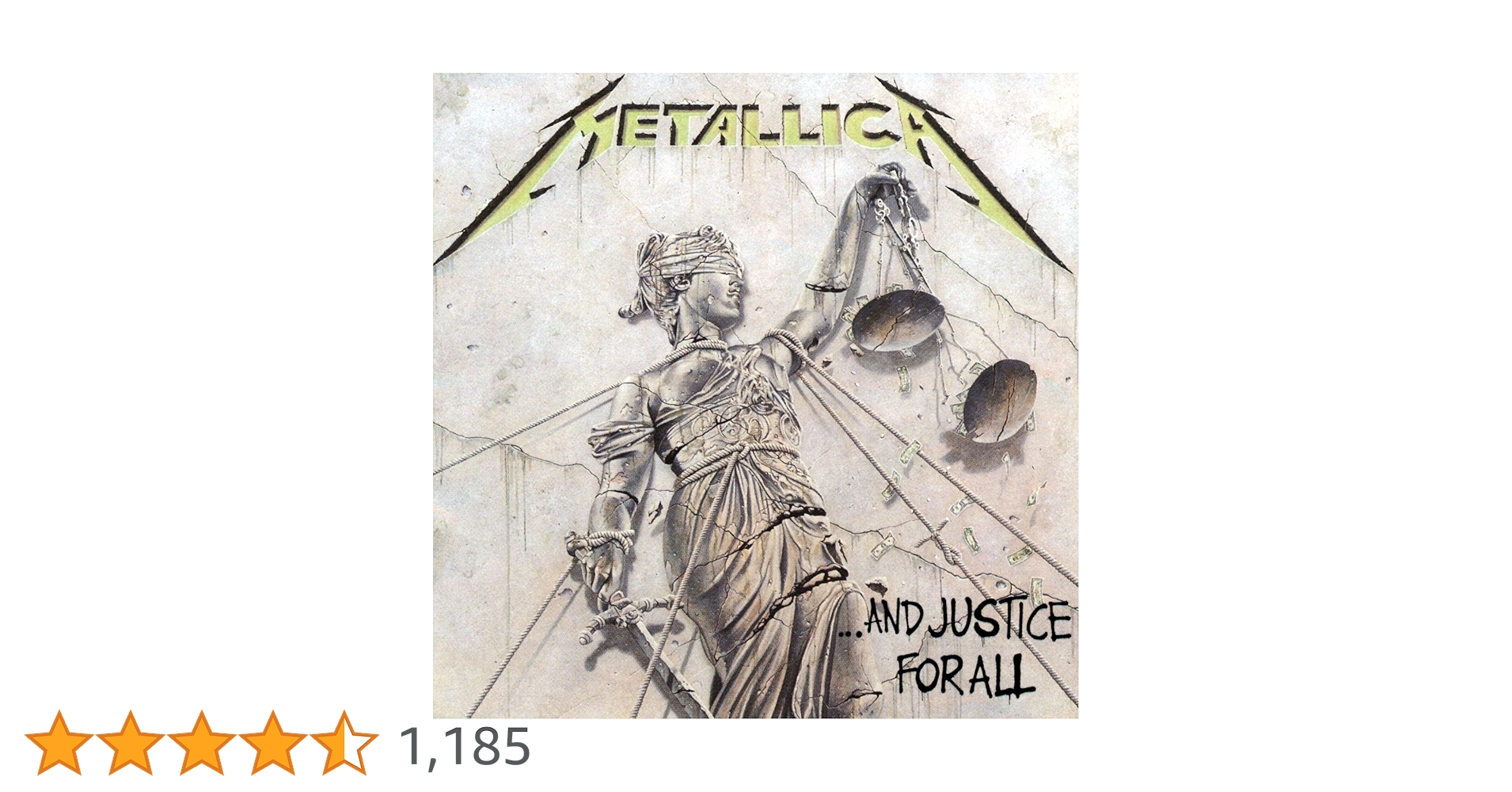 llica ...And Justice For All メタリカ And Justice For All: Metallica: Amazon.ca: Music