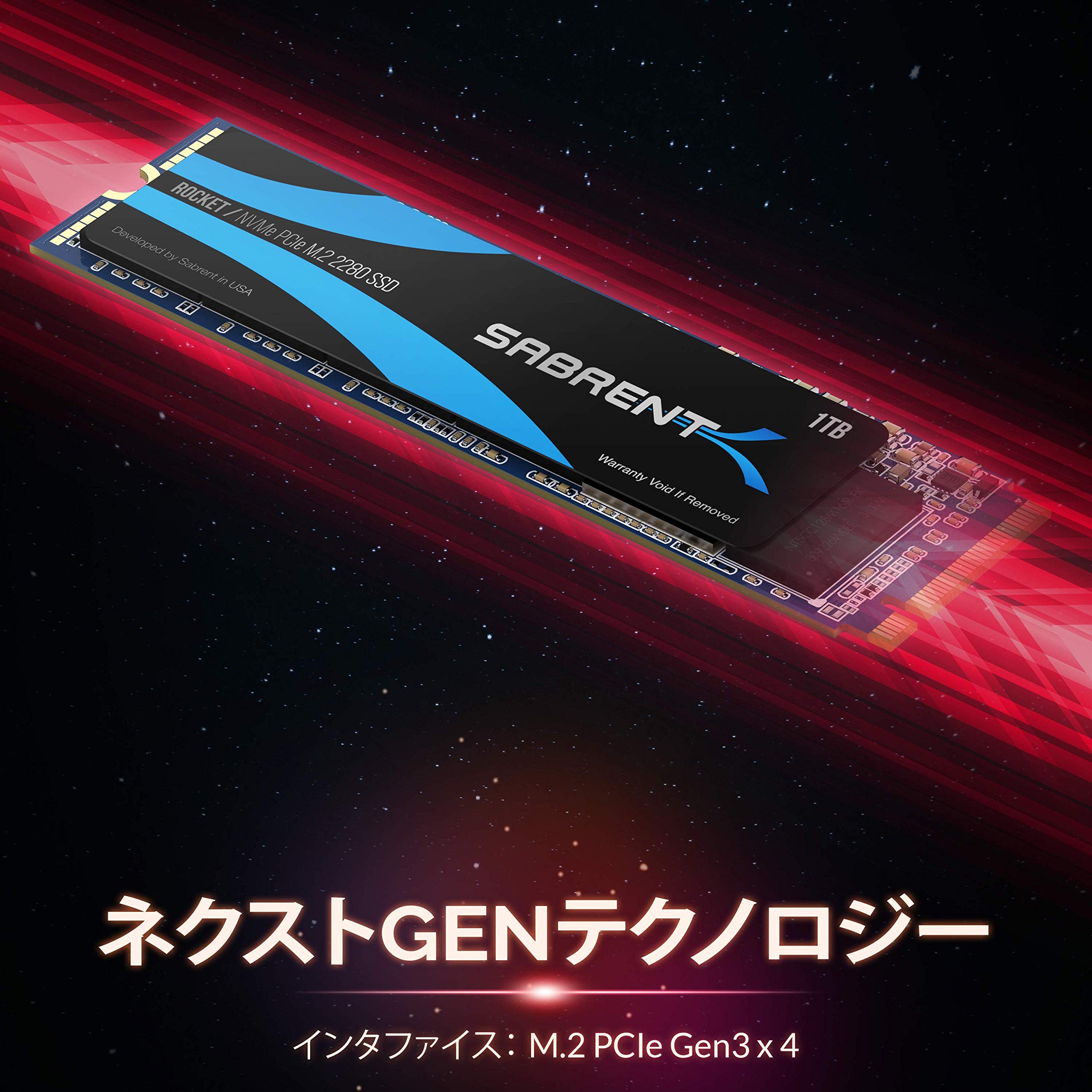 Amazon | SABRENT SSD 1TB、M.2 SSD 1TB、NVMe 1TB PCIe M.2 2280