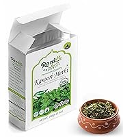 Vista 7 de Rani Hojas de fenogreco orgánicas secas (Kasoori Methi) 3.5 oz (100 g) ~ Todo natural Vegano Apto para gluten Sin OMG Kosher Origen indio