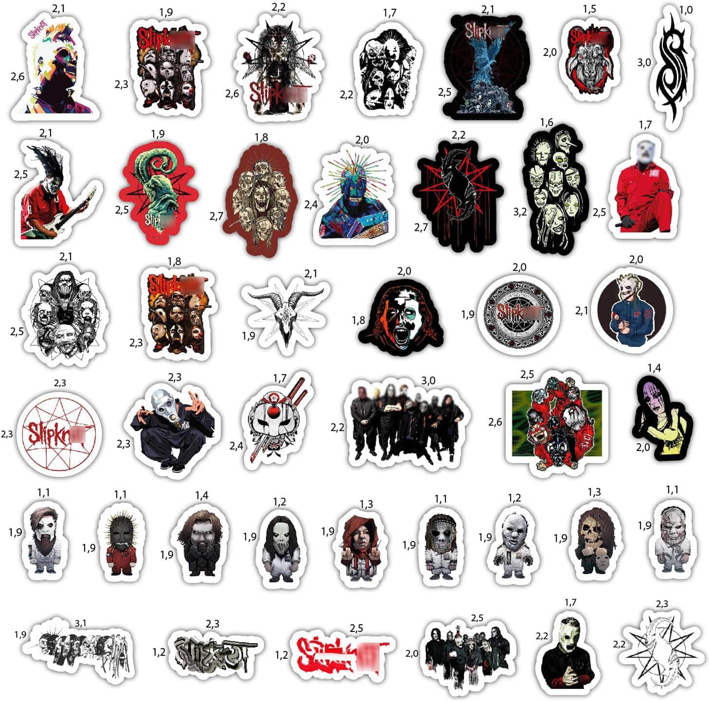 NOFX パンクバンドステッカーセット NOFX パンクバンドステッカーセット NOFX Stickers, NOFX Decals