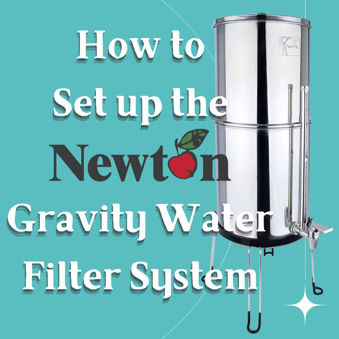 NEWTON Premium Gravity Water Filter System with Heavy Metal & Fluoride  Removal | 6L Capacity | Complete System with 2x Filter Candles, Stainless  Steel Stand & Sight Glass Tap : Amazon.co.uk: DIY