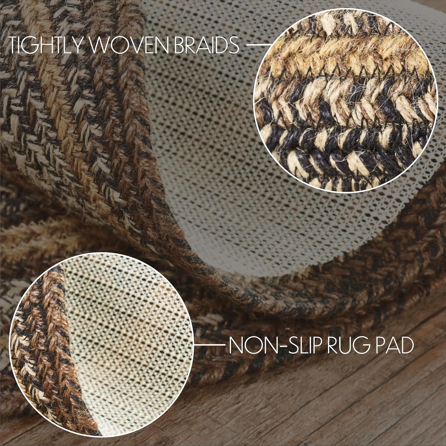 review VHC Brands Espresso Indoor/Outdoor Pet Food Mat for Dogs Cats Kitchen Small Bone Rug 11.5x17.5