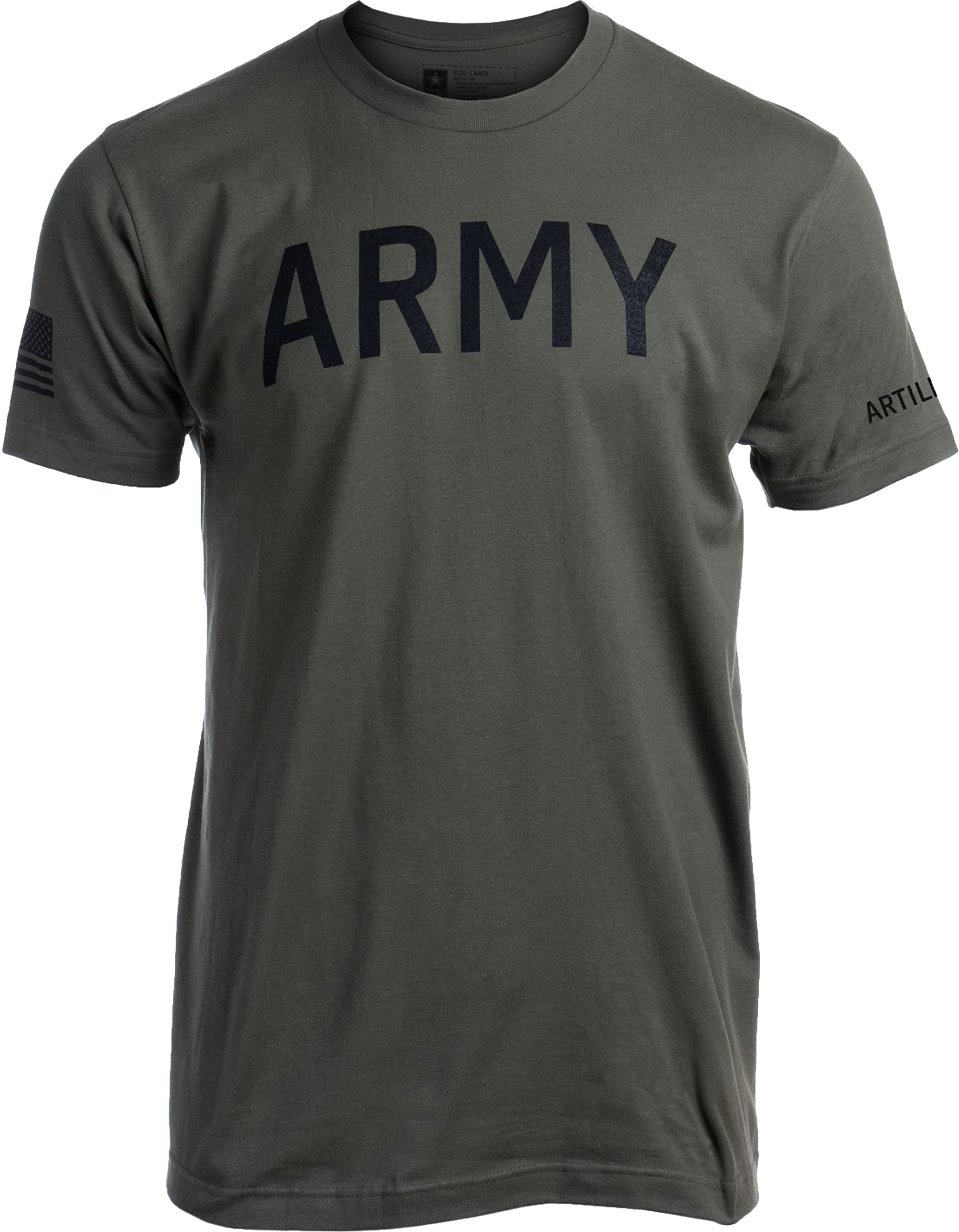 Army PT Style Shirt - U.S. Military Physical Training Infantry Veteran Workout T-Shirt