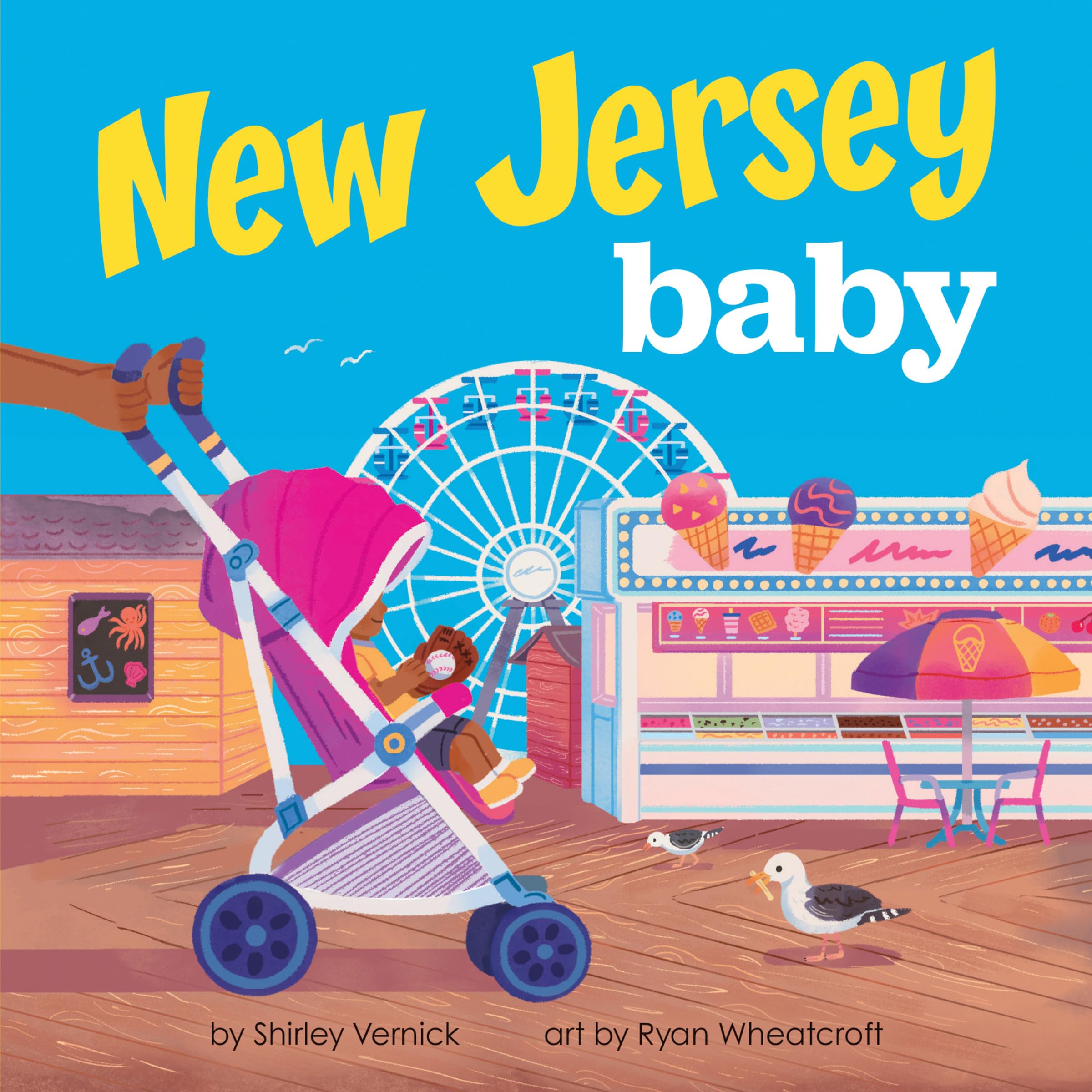 New Jersey Baby: A Giftable Board Book with Activities that Explores the Garden State (Local Baby Books)