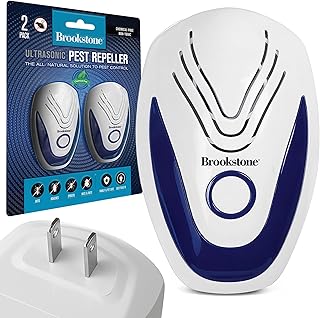 Brookstone Ultrasonic Pest Repeller 2-Pack