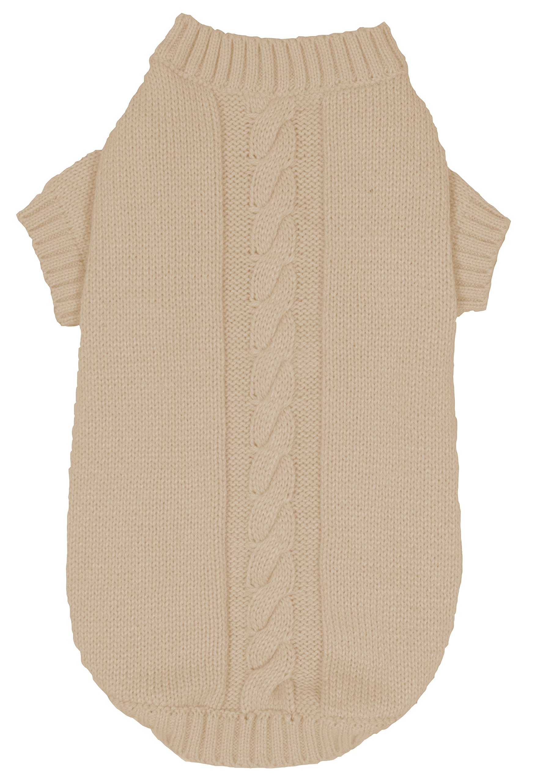 Banbury Co Knitted Dog Jumper Ivory Med from B&Q