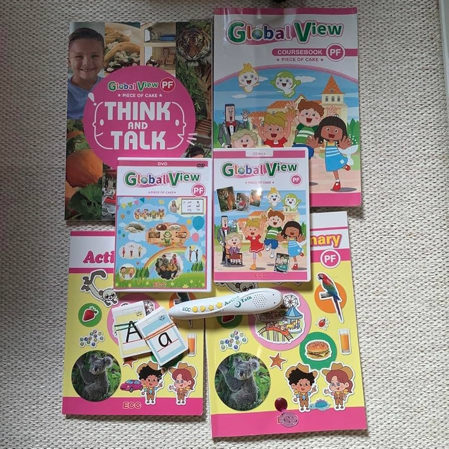 ECC 年中年長向けテキスト CD/DVDセット ECCジュニア CD DVDセット 年