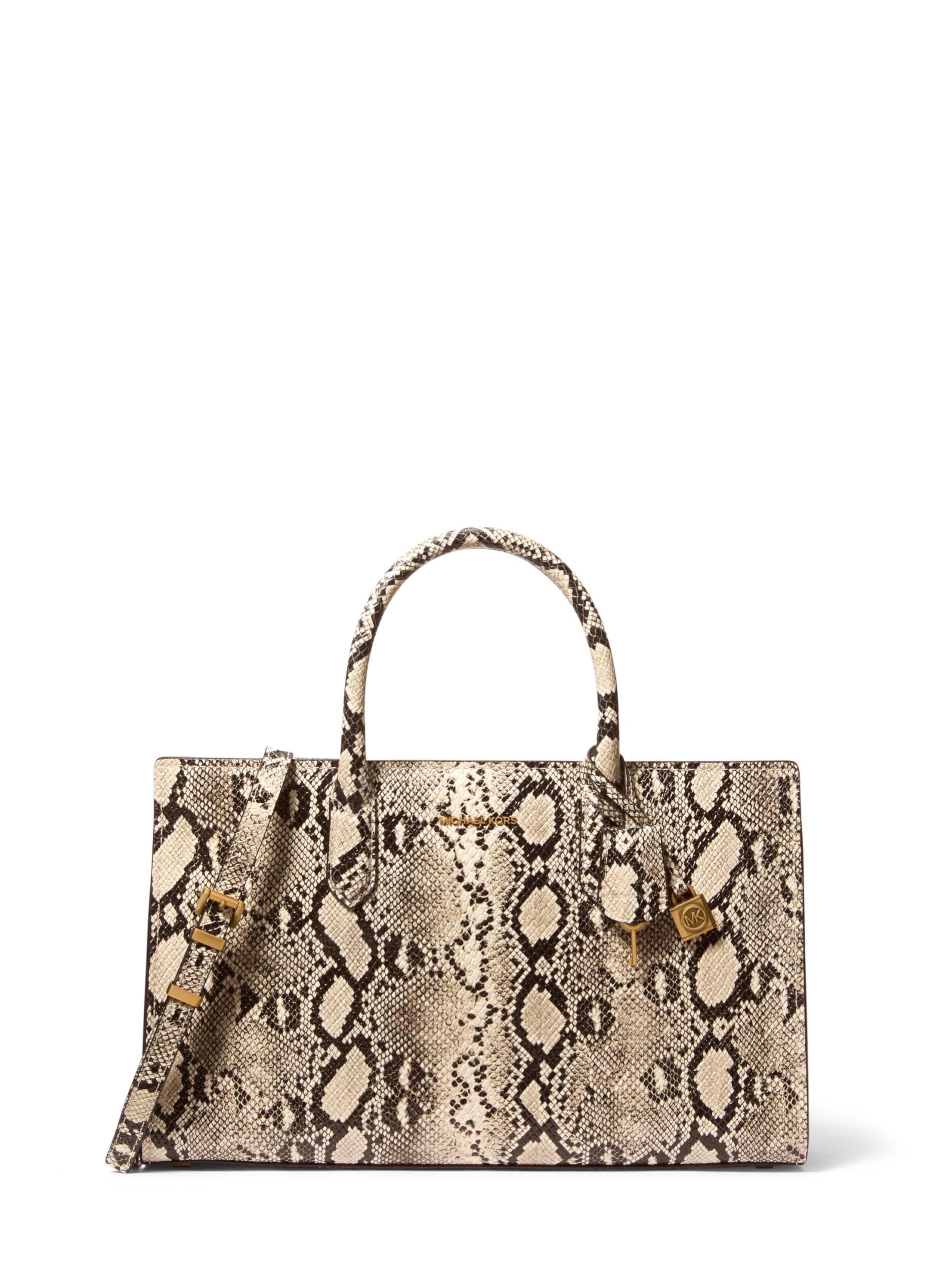 Michael Kors MD EW SATCHEL NATURAL