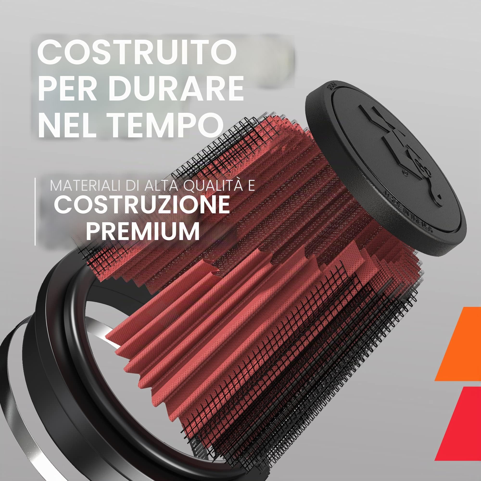 K&N RG-1001RD Filtro Universale