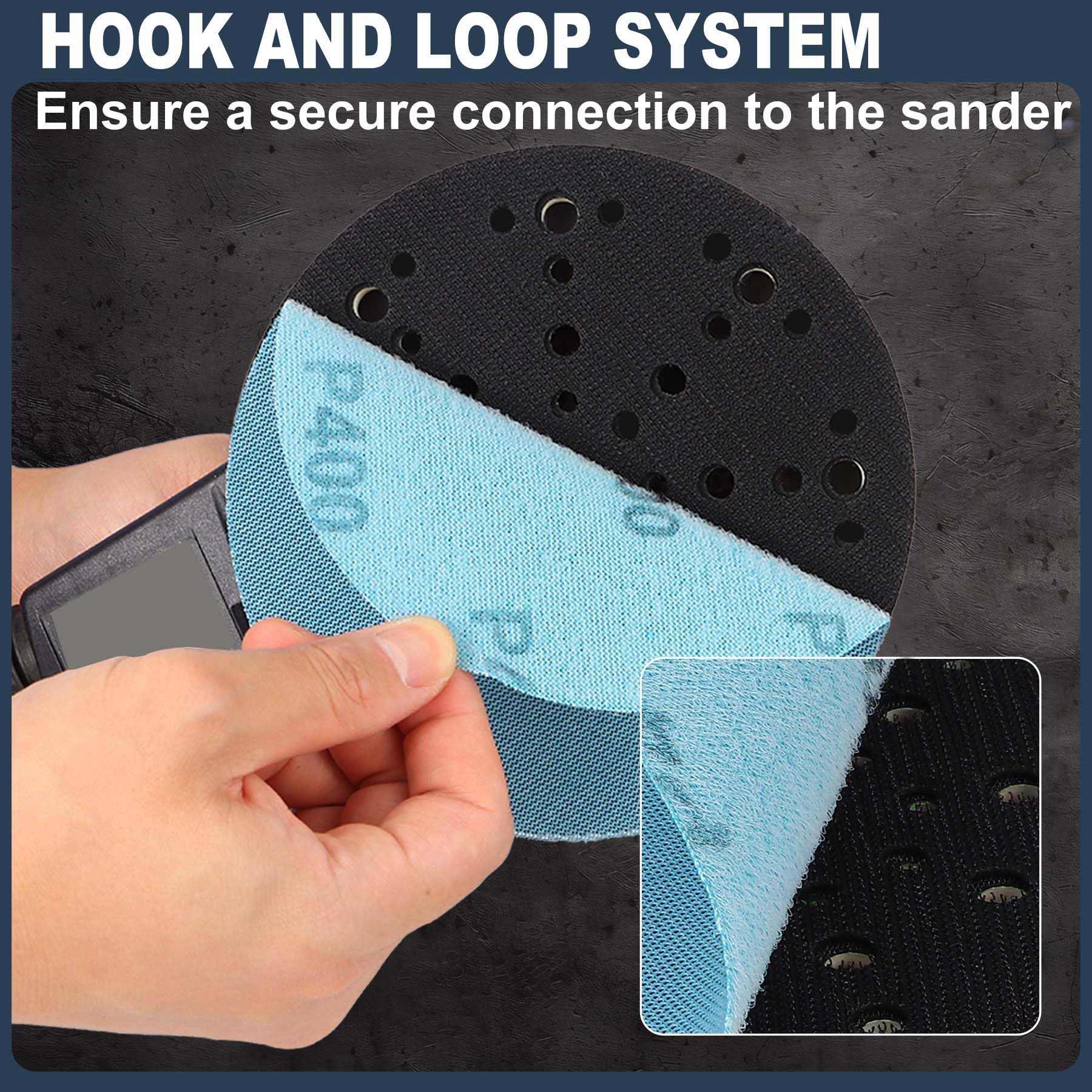 Carta Vetrata Senza Polvere - 30 Pezzi, Grana 80-400, Per Legno, Metalloo E Cartongesso, 150 Mm - Foto 12