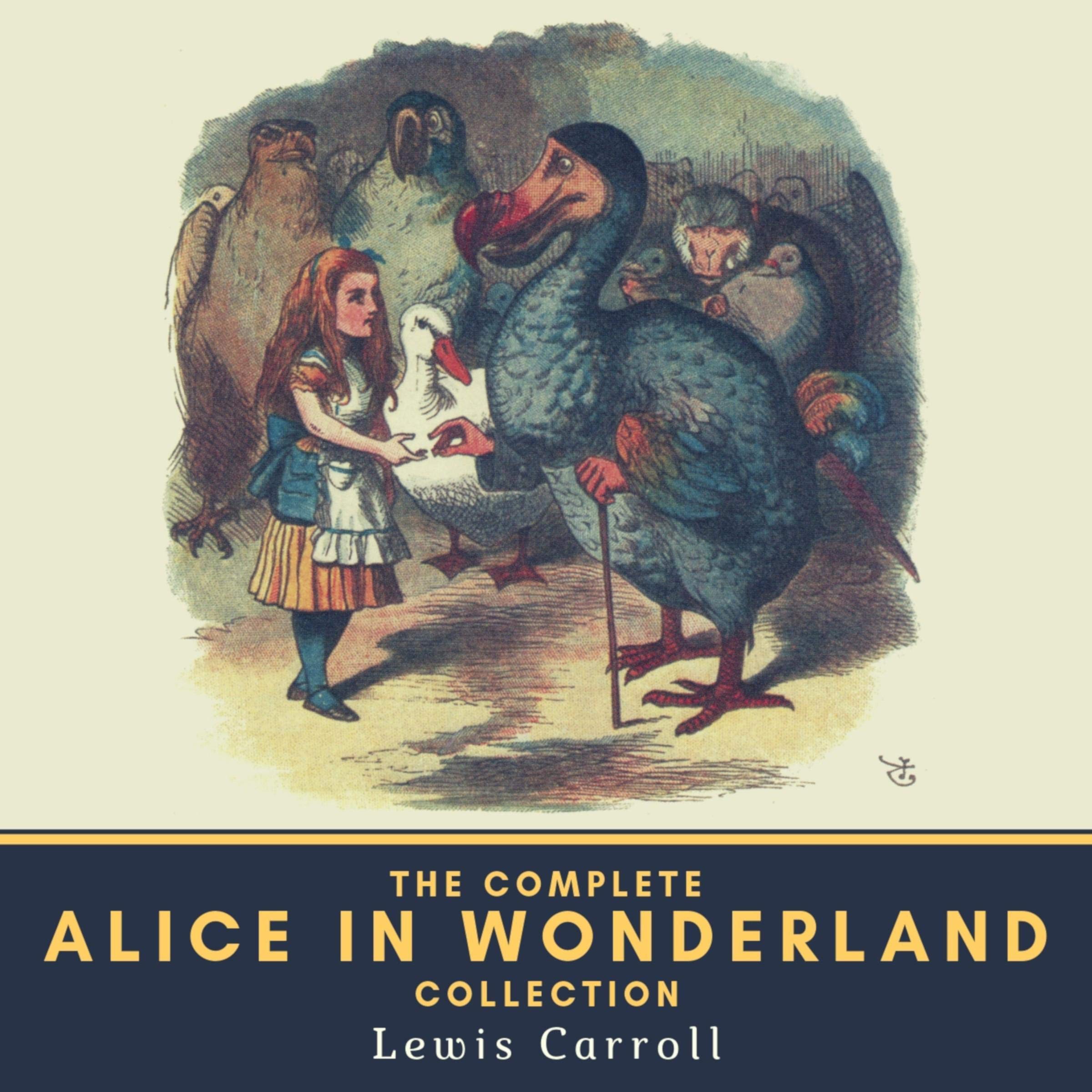 Cover art for The Complete Alice in Wonderland Collection