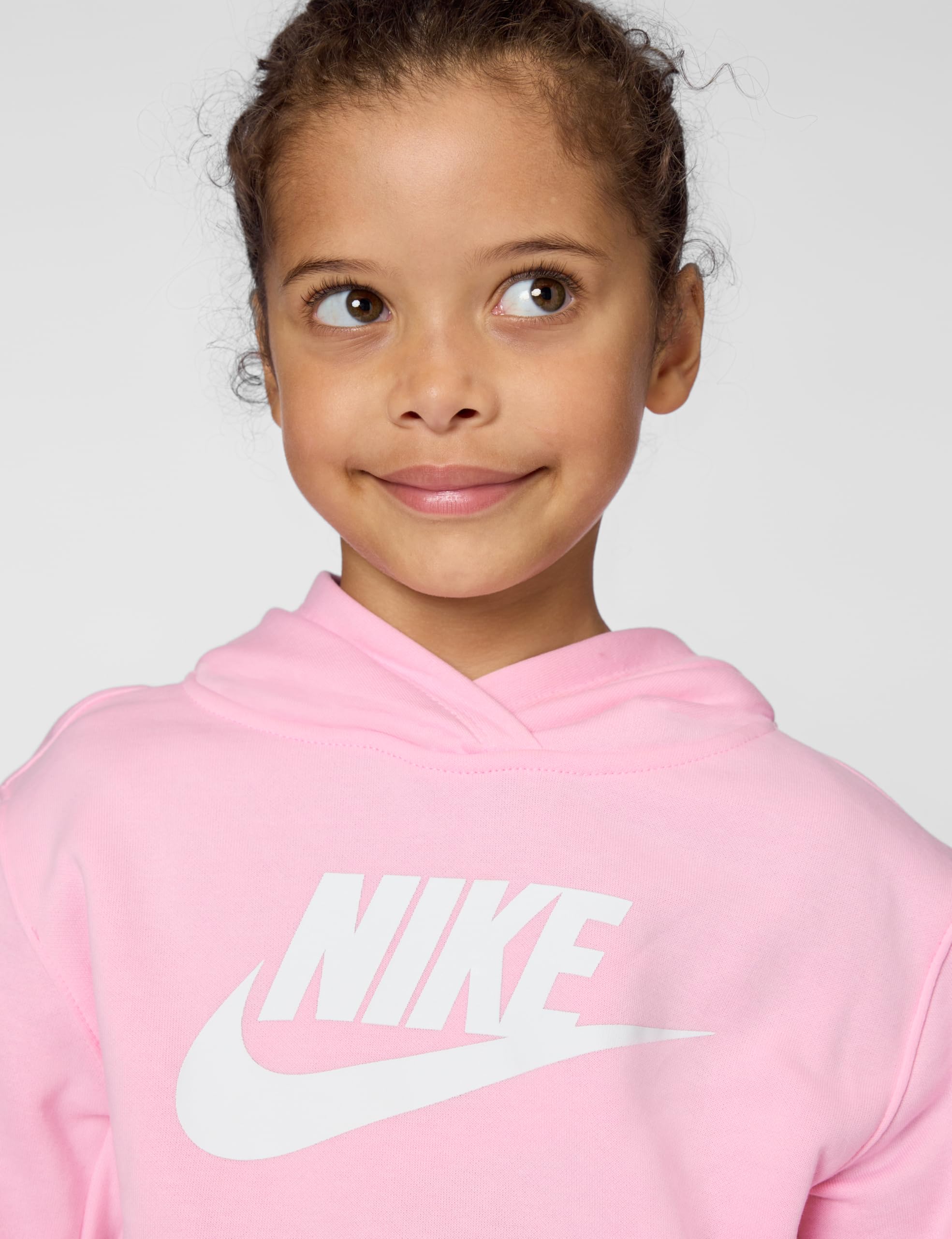 Nike Sportswear Club Fleece Hoodie Felpa con Cappuccio Unisex - Bambini e Ragazzi
