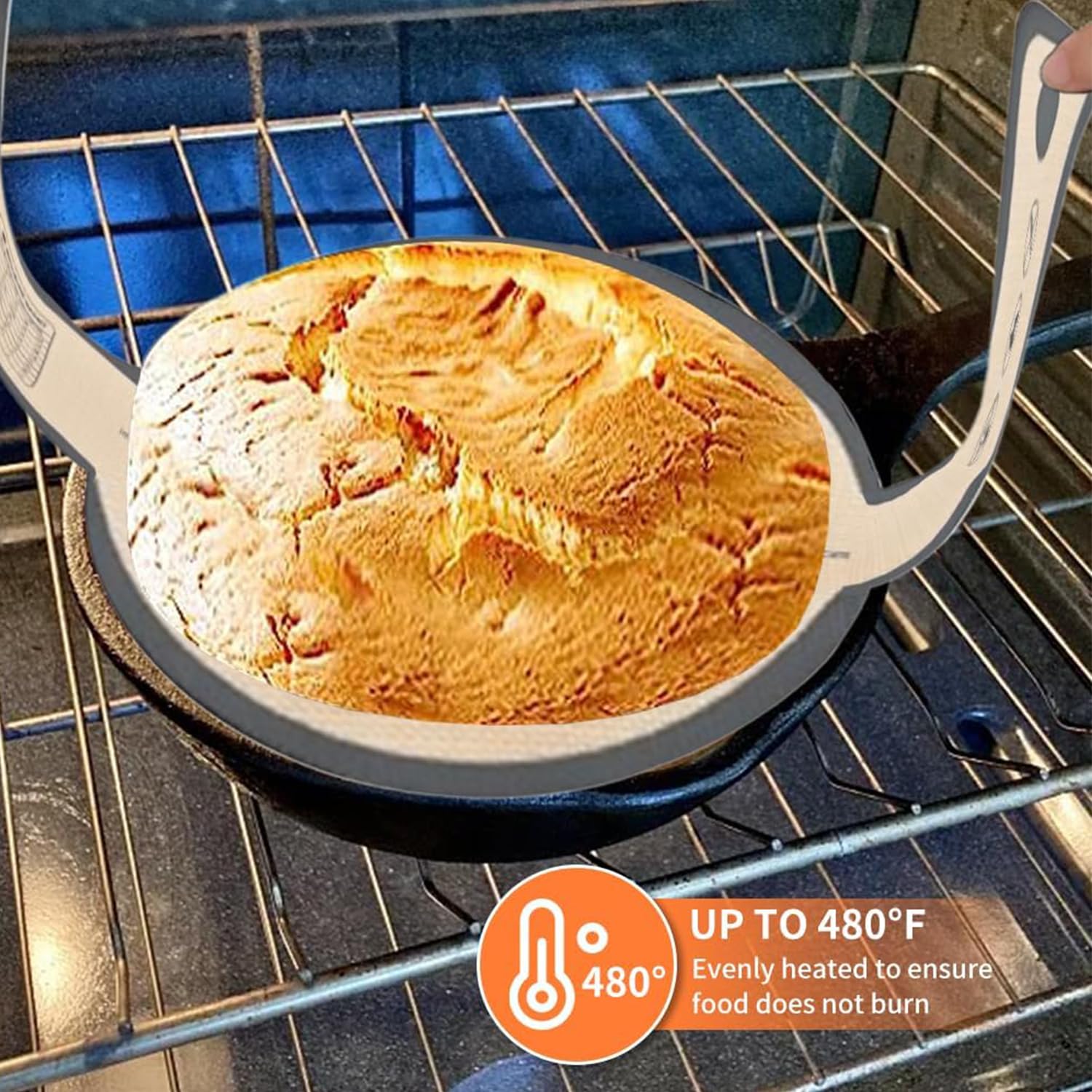 2 Imbracature Per Pane In Silicone Antiaderenti Con Manici Lunghi – Tappetini Riutilizzabili Per Lievito Madre E Forno
