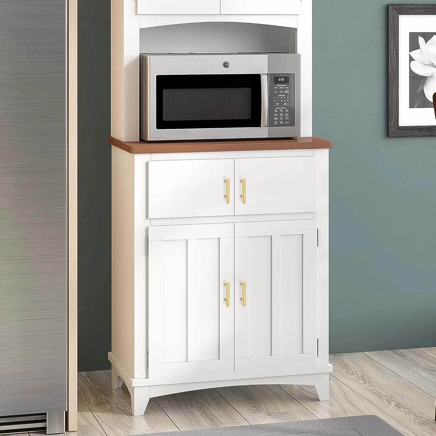 15 Pack Cabinet Pulls Brushed Gold Stainless Steel T Bar Pull Handles for Kitchen Cabinet Cupboard Drawer Door Handle Pull Knobs (Overall Length 4", Hole Center 2-1/2")