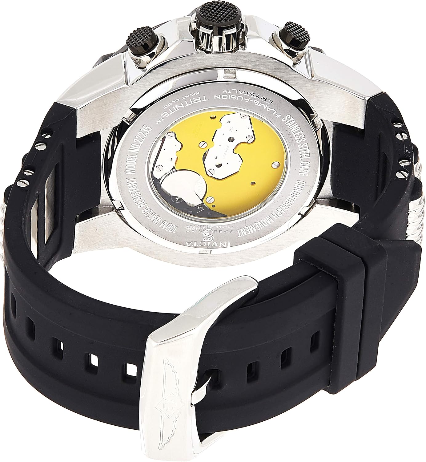 Invicta 22235 watch with detailed view of dial and case