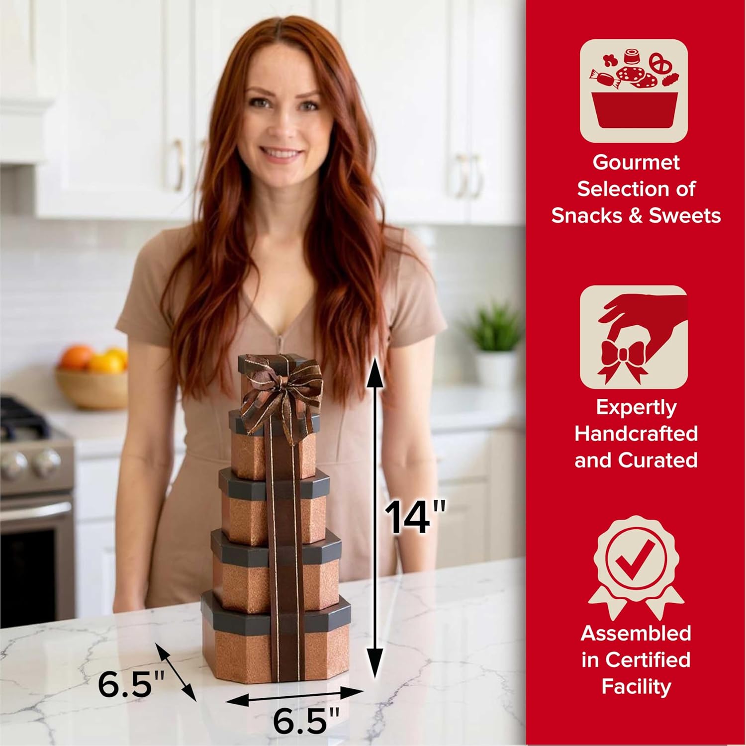 Broadway Basketeers Gift Basket – Kosher Gourmet Snack & Chocolate Food Gifts for Women, Men, Family, Thank You, Corporate - Image 7