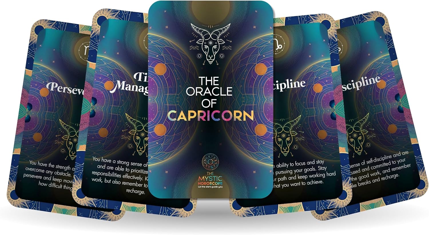 Ibiza Tarot The Oracle of Leo - The Mystic Horoscope Oracle Cards | Fortune Telling Oracle Cards Deck for Beginners | Authentic Experience - Set of 22 Cards