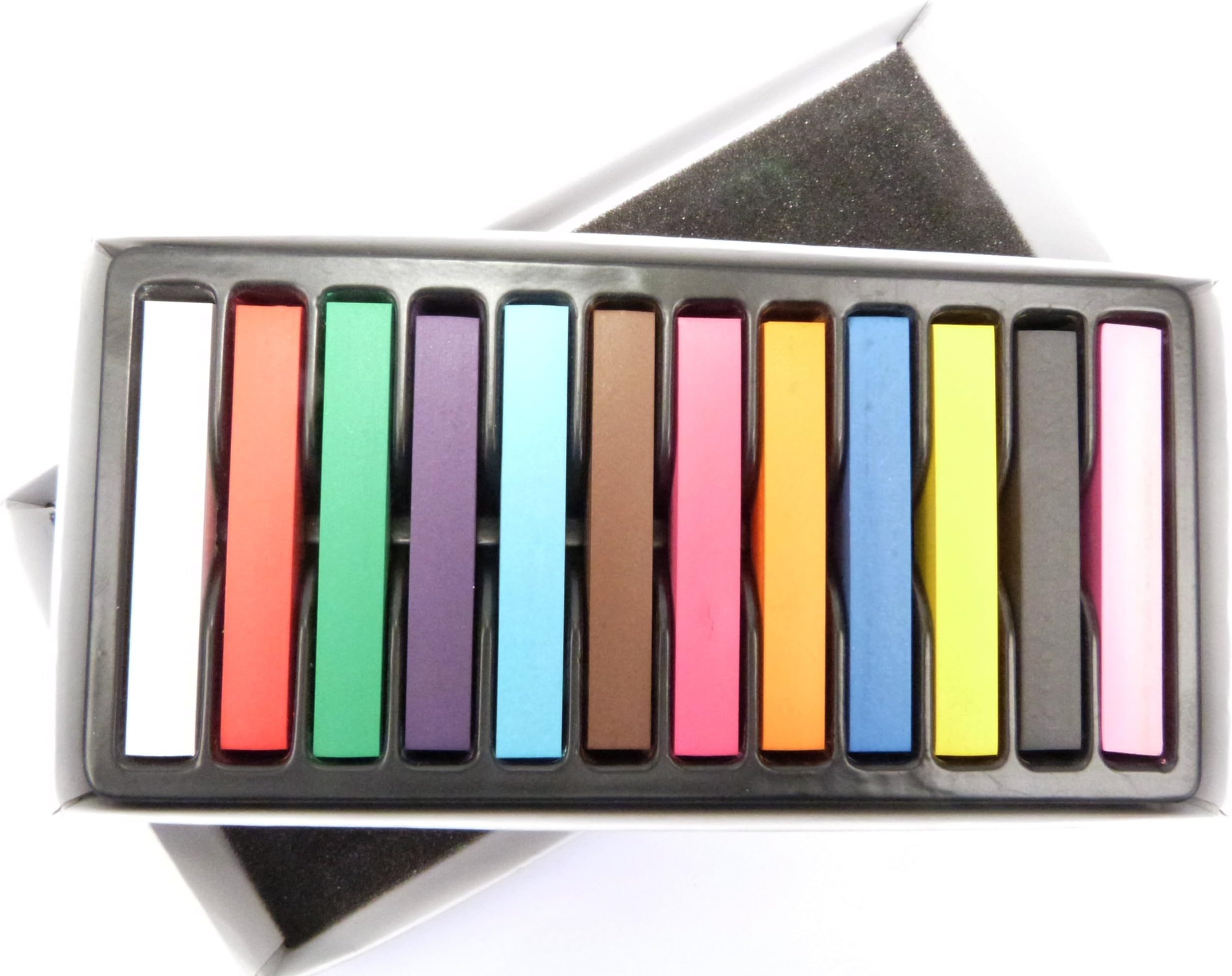 Hair Chalk,12 Colour Set Temporary Hair Colour