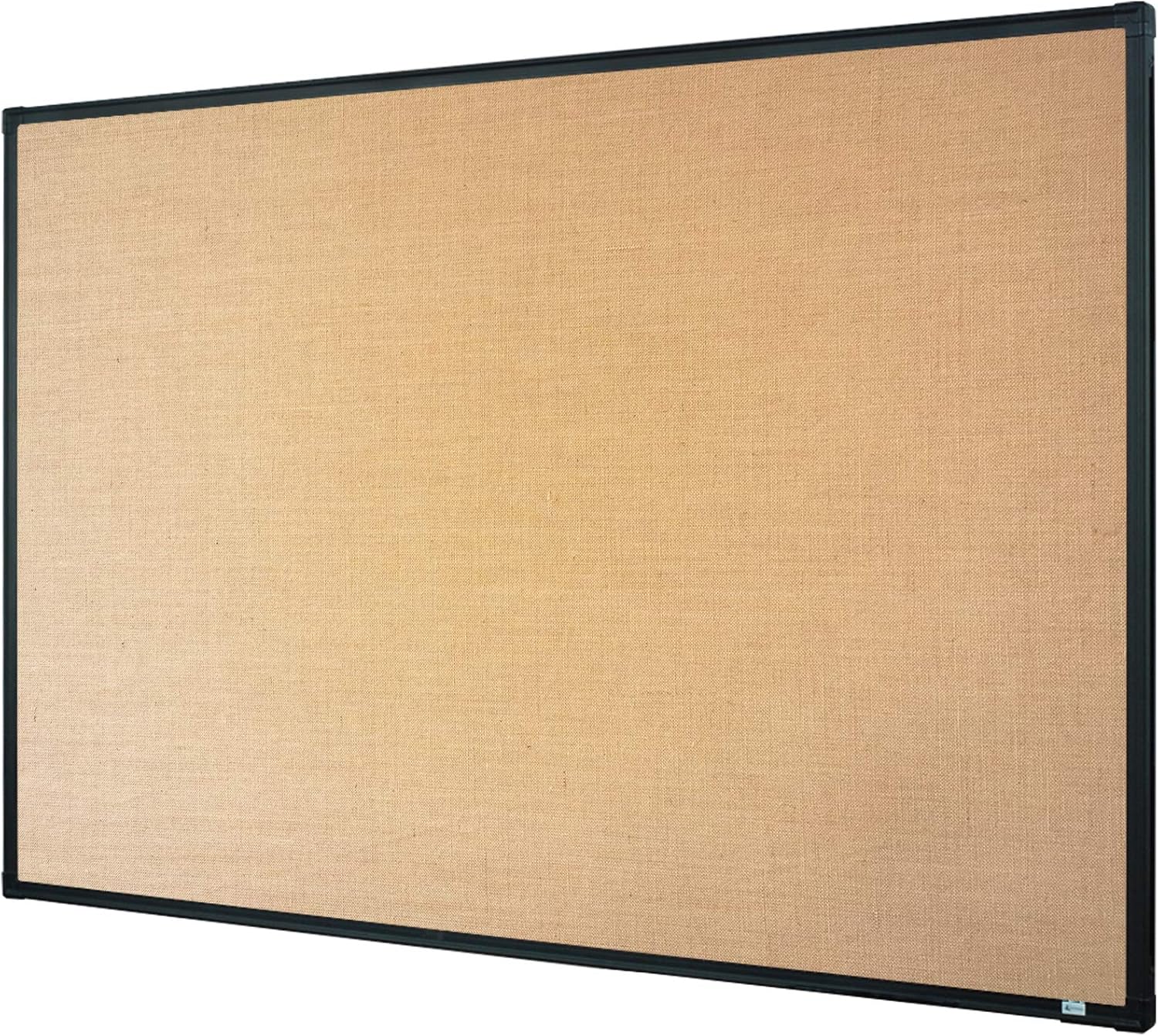 Lockways Felt Bulletin Board Message Notice Board 48 x 36, Slimline Silver Aluminium Frame