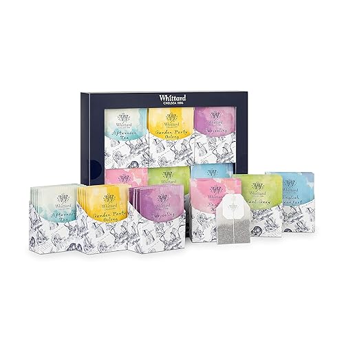 Whittard of Chelsea - Colección Curiosa de Té de Alice - La caja de regalo incluye 5 bolsitas de té negras y 1 bolsita de té Oolong (6 bolsitas de