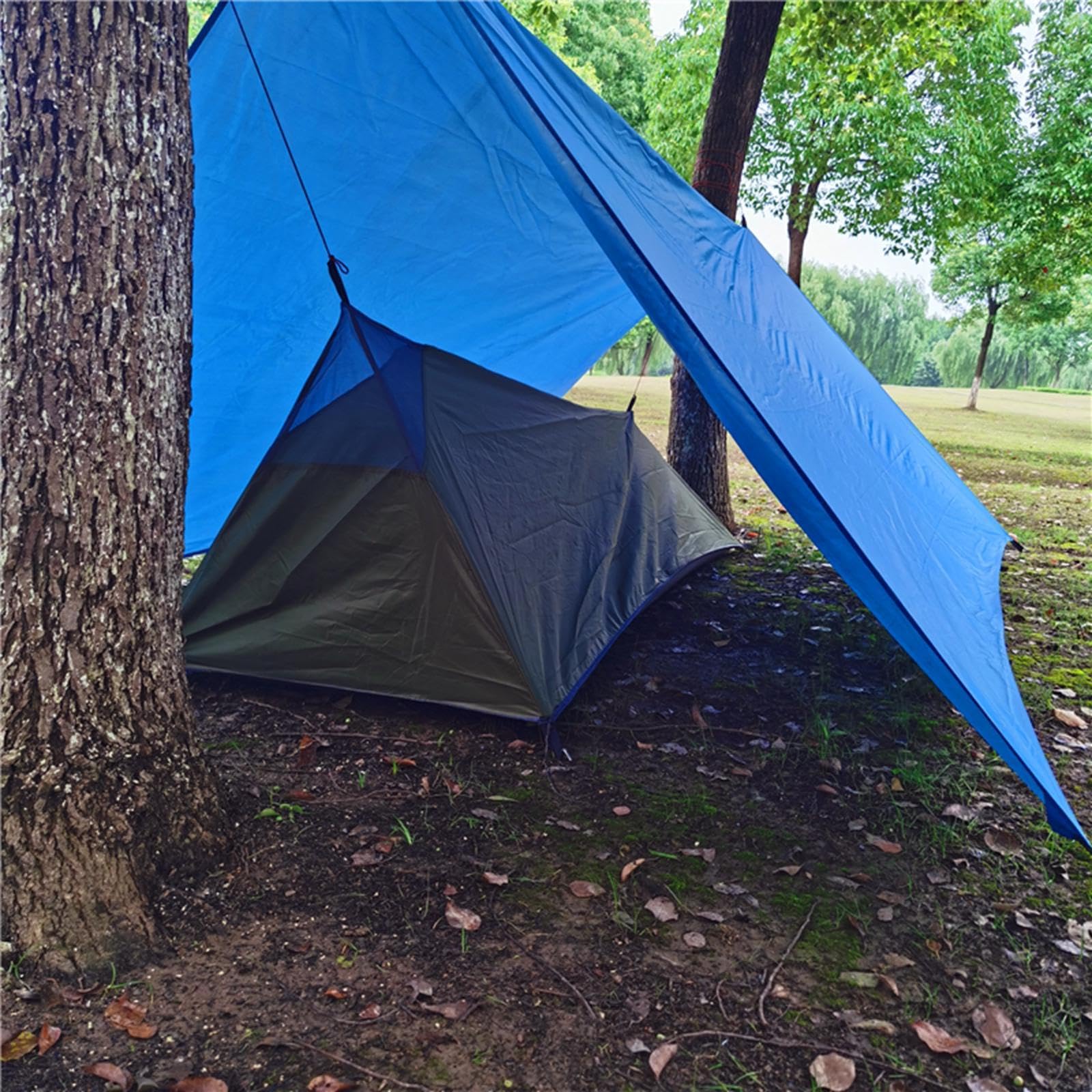 Tenda da campeggio resistente per 1 persona, leggera e portatile