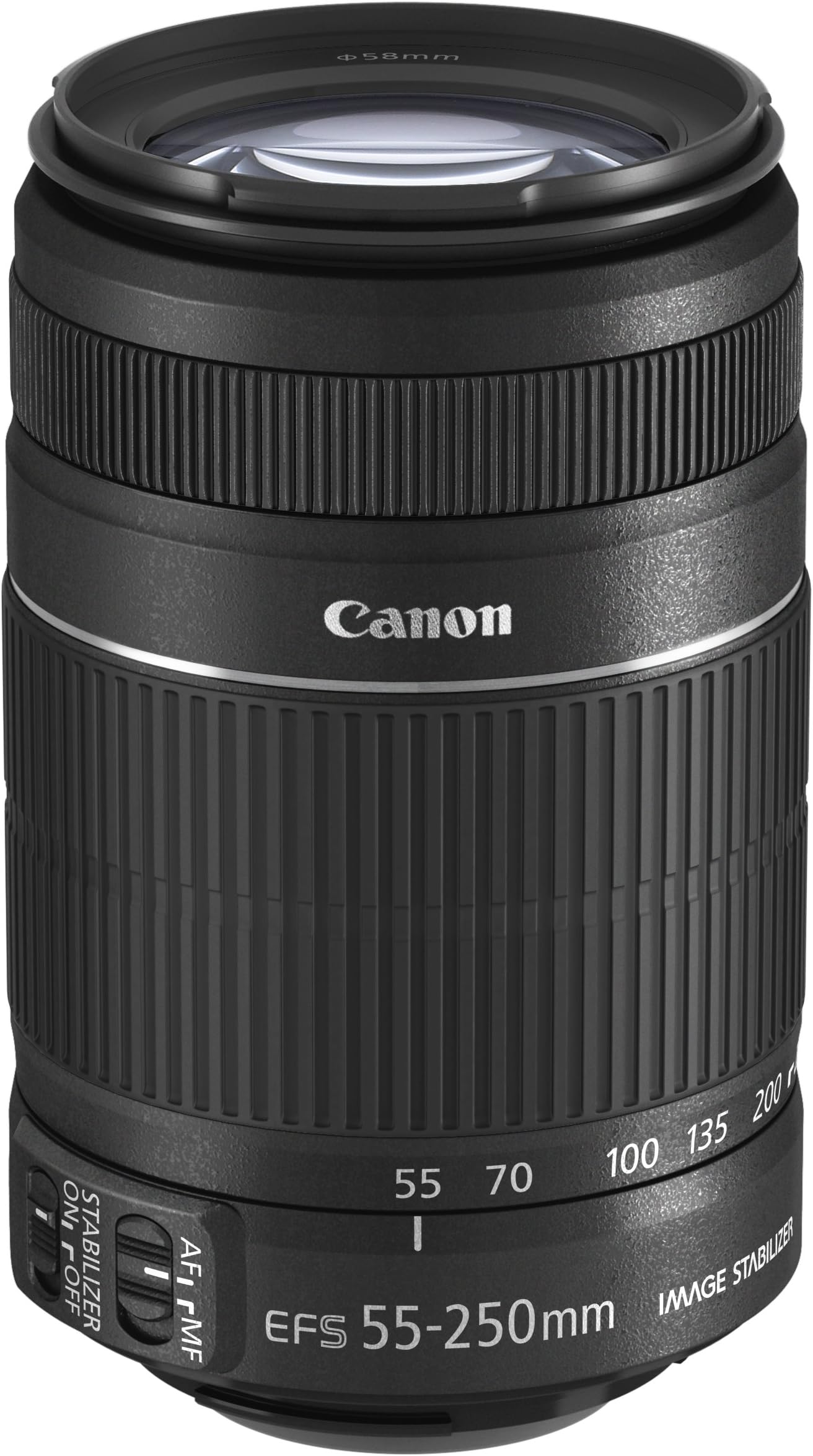 EFS 55-250mm f/4.0-5.6 is II Telephoto Zoom Lens for Canon Digital SLR Cameras - International Version (No Warranty)