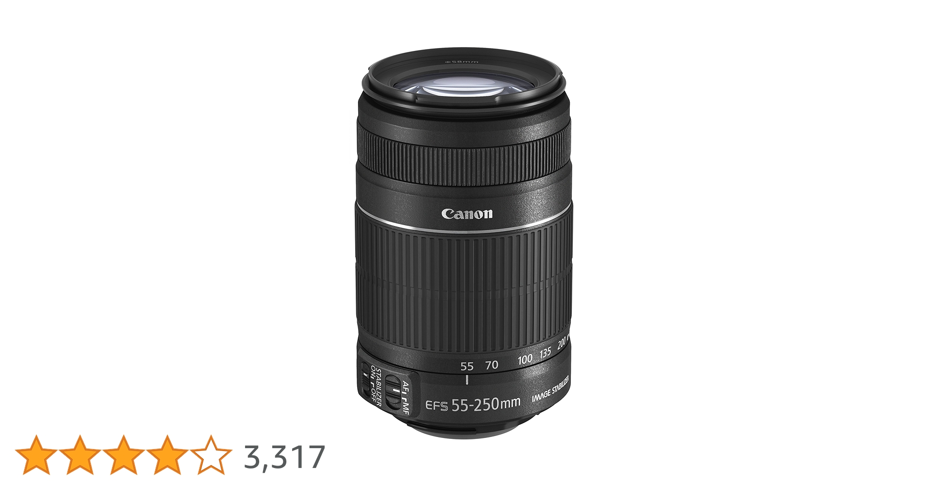 Amazon.co.jp: Canon EF-S55-250mm F4-5.6 IS II 【白箱タイプ