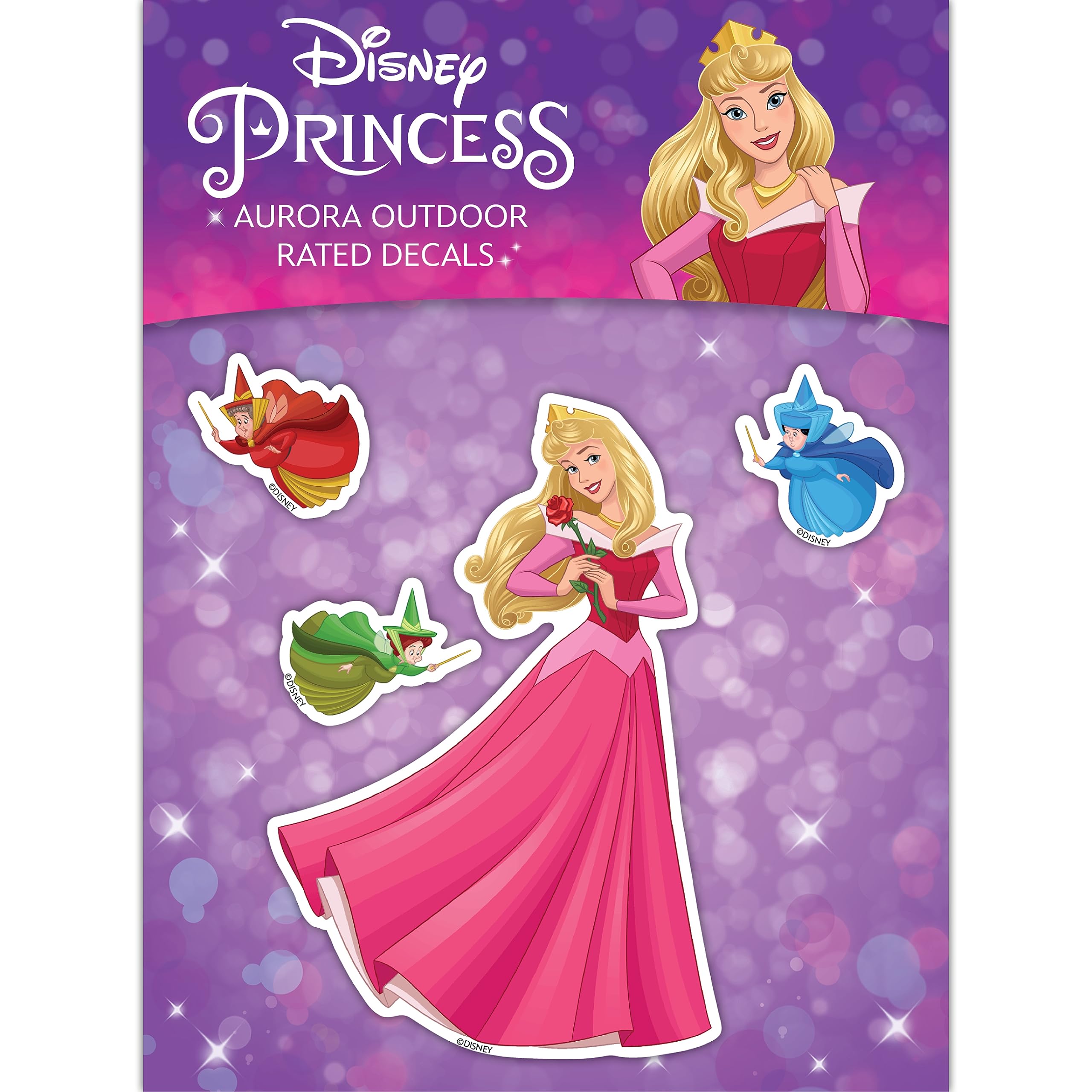 Amazon.com: Disney Princess Aurora Sleeping Beauty Decals - Set of