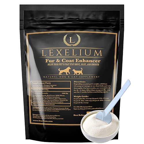 Lexelium Dermatitis Skin and Coat Supplement for Dogs and Cats