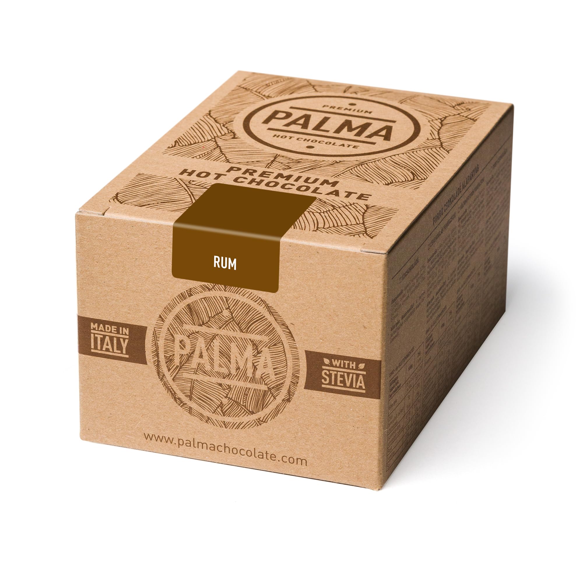 PALMA Italian Hot Chocolate Sachets - Rum | 250g (10 Servings)