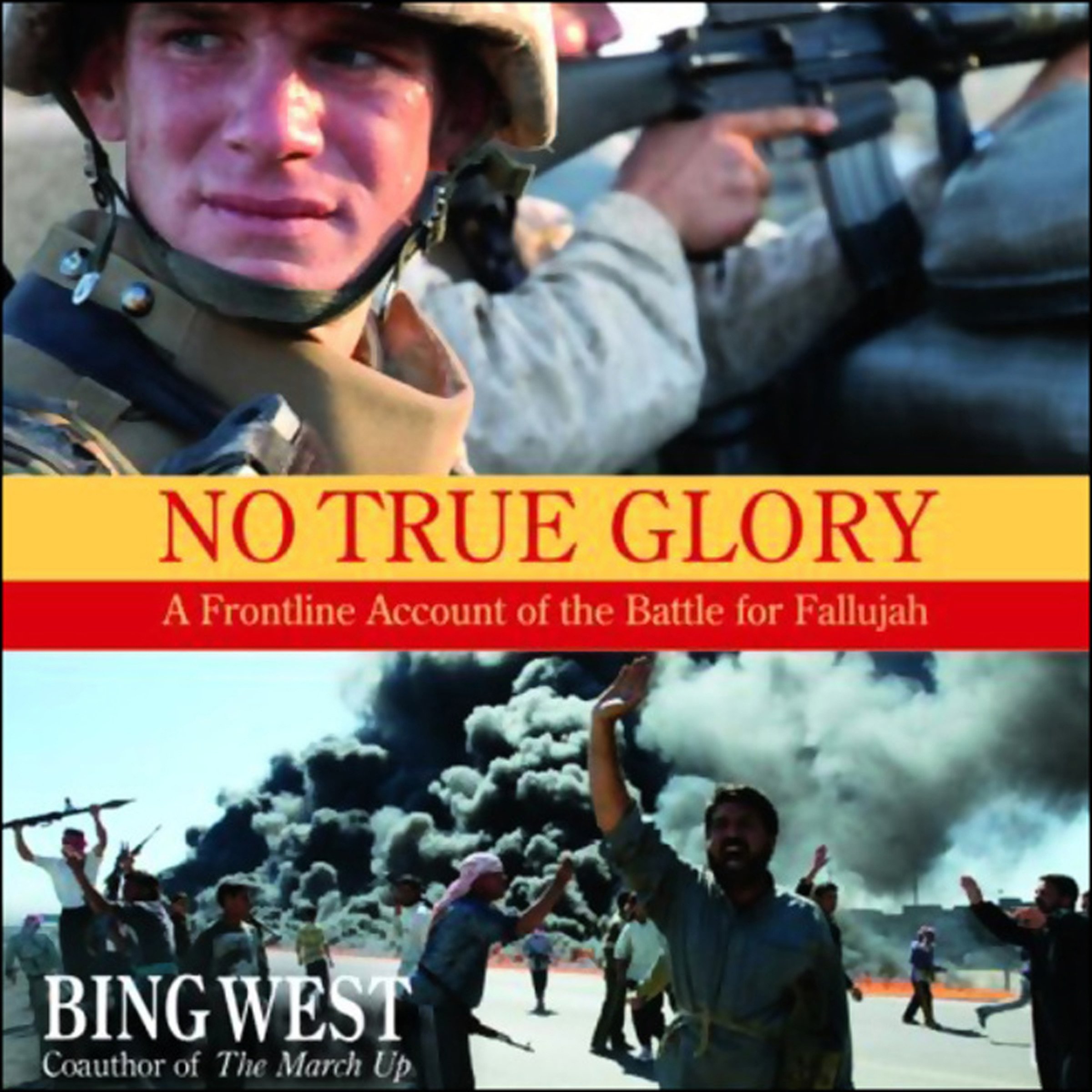 Cover art for No True Glory: Fallujah and the Struggle in Iraq