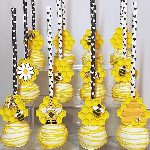 Miniatura 6 de Moldes de silicona para chocolate de abejas de abejas, 5 unidades, girasoles y miel, moldes de resina para decoración de pasteles, dulces, azúcar,