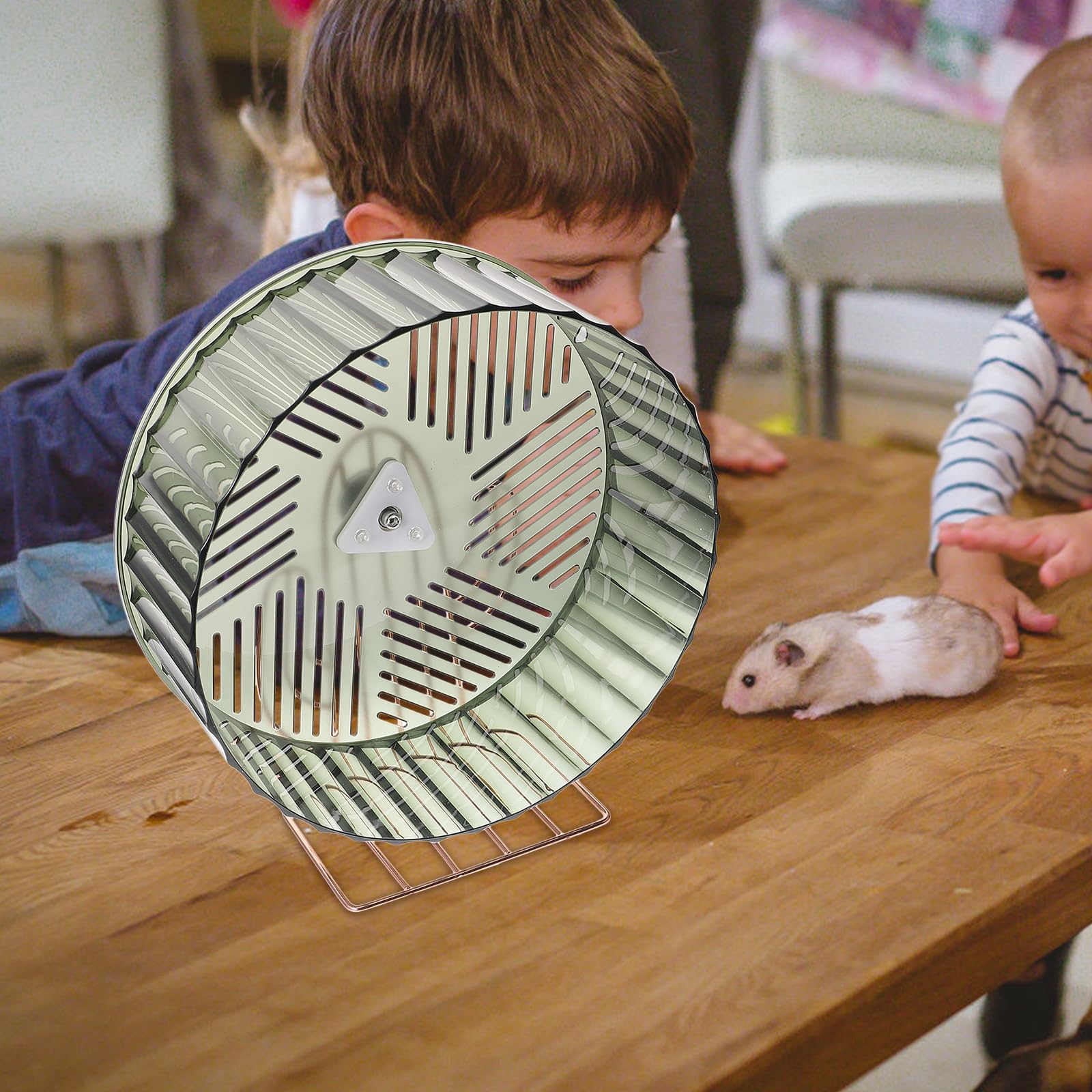 YARNOW Roue Exercise pour Hamster Roue Silencieuse pour Hérisson pour Chinchilla Stable et Pratique pour Cage