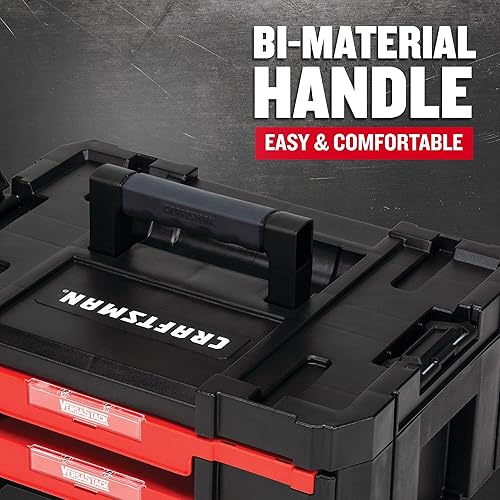 Miniatura 4 de CRAFTSMAN Caja de herramientas de plástico con cajones, organizador y almacenamiento (CMST17804)