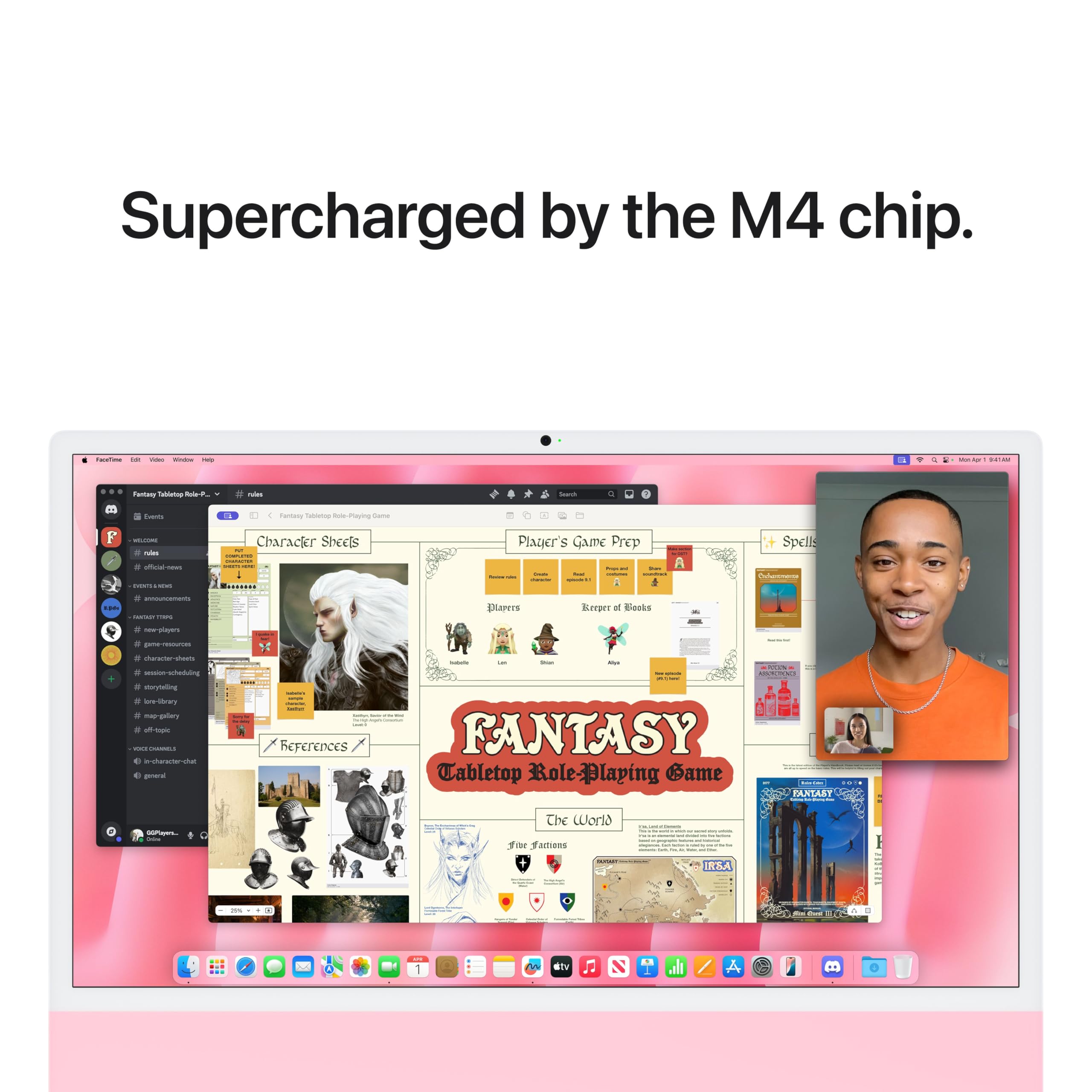 Apple 2024 iMac All-in-One Desktop Computer with M4 chip with 10-core CPU and 10-core GPU: Built for Apple Intelligence, 24-inch Retina Display, 16GB Unified Memory, 512GB SSD Storage; Pink: Standard Glass 16GB Unified Memory, 256GB SSD Storage Pink with AppleCare+ (3 Years)