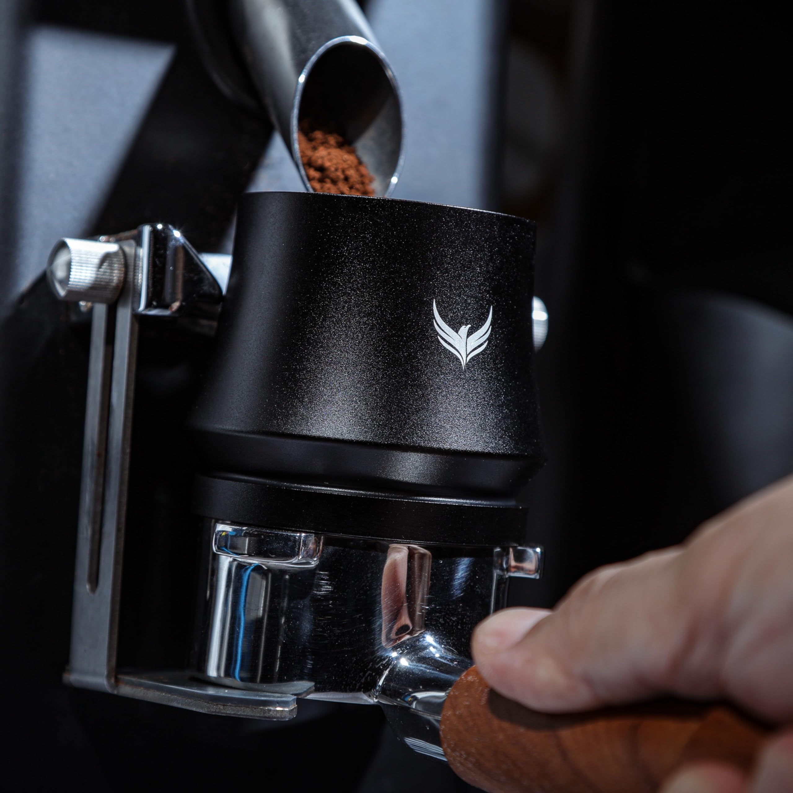 Amazon.com: KNODOS Blind Espresso Shaker 58mm with Walnut Lid