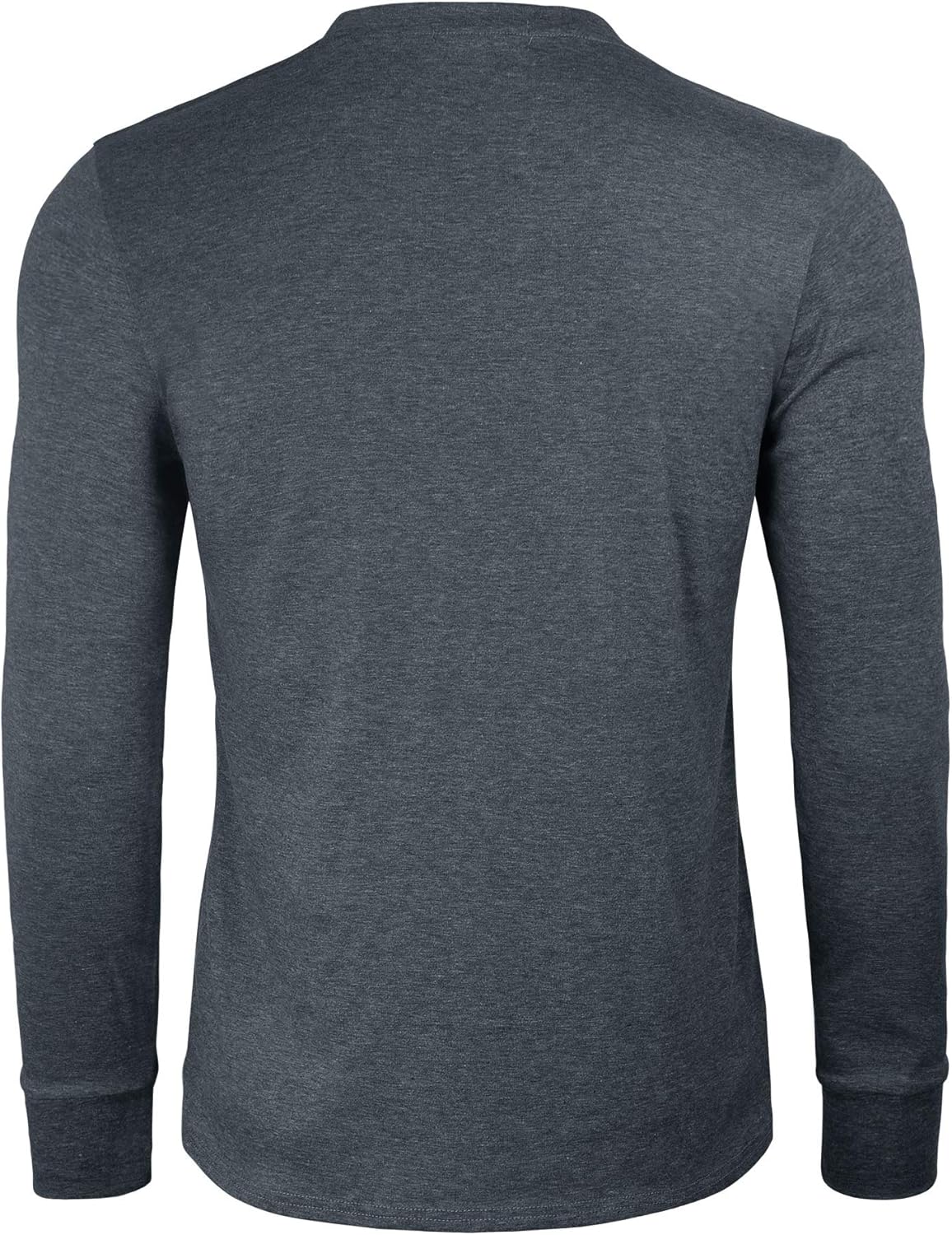 Derminpro Men's Henley Cotton Casual Short/Long Sleeve Lightweight Button T-Shirts - Image 3
