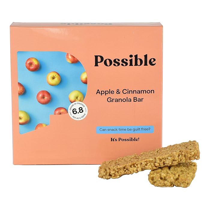 Buy Possible Granola Baked Bar (Apple) Tastiest Protein Bars Fibre