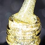 BURANO Reflective Diamond Nail Gel Polish - 7.3ml Sparkly Summer Color, Holographic Glitters, UV Lamp Required (Yellow JL3)