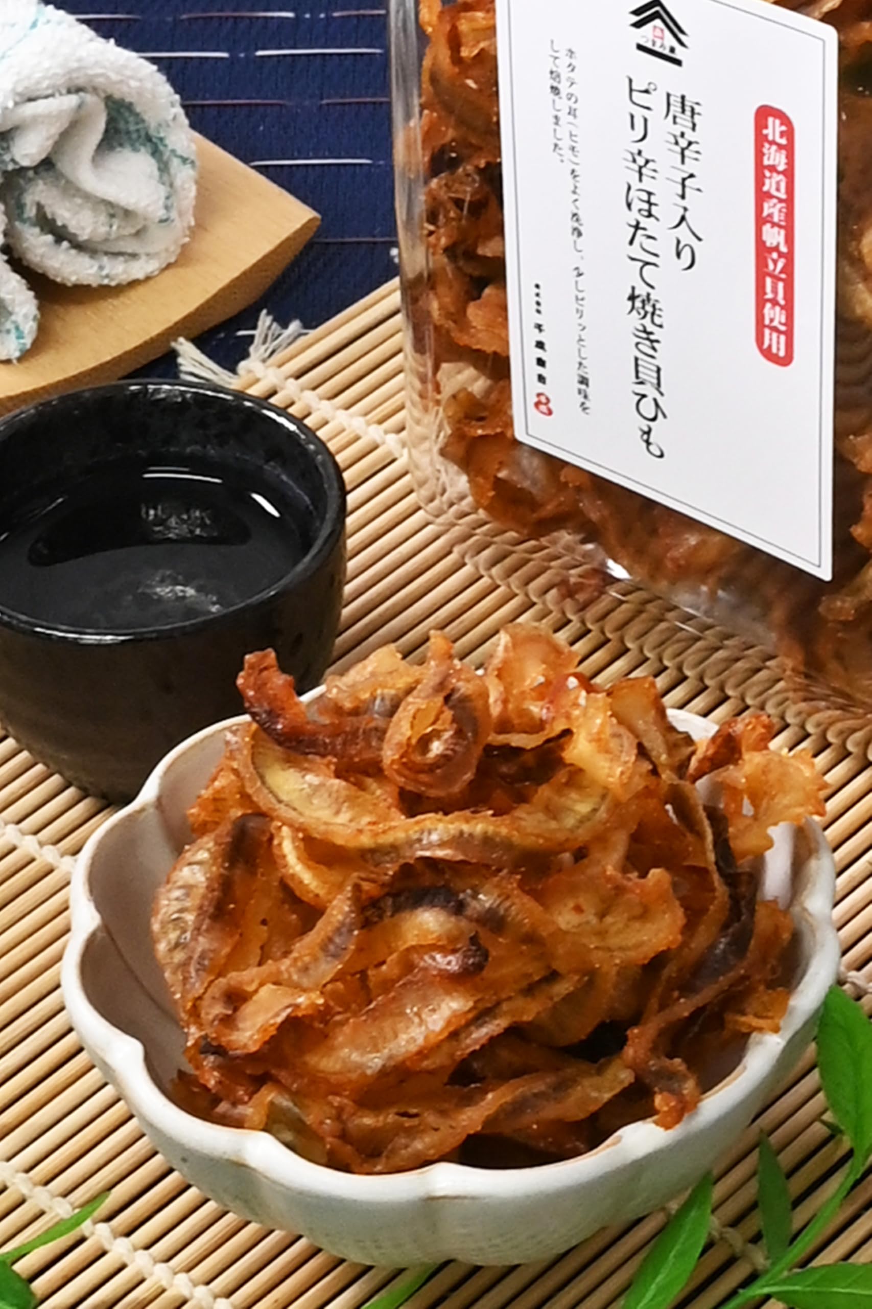 Amazon | [ つまみ蔵 公式 ] 国産 ピリ辛ほたて焼き貝ひも 400g [ ピリ