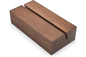 Pack of 12 Small Wooden Table Number Holders